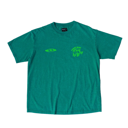 Green Surf Club T-shirt CoastBcn