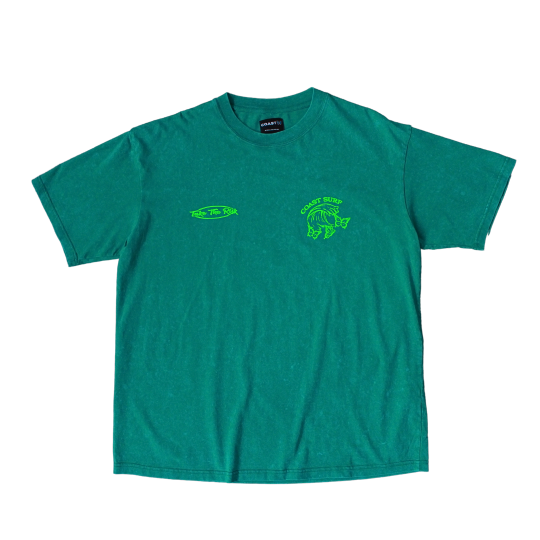 Green Surf Club T-shirt CoastBcn