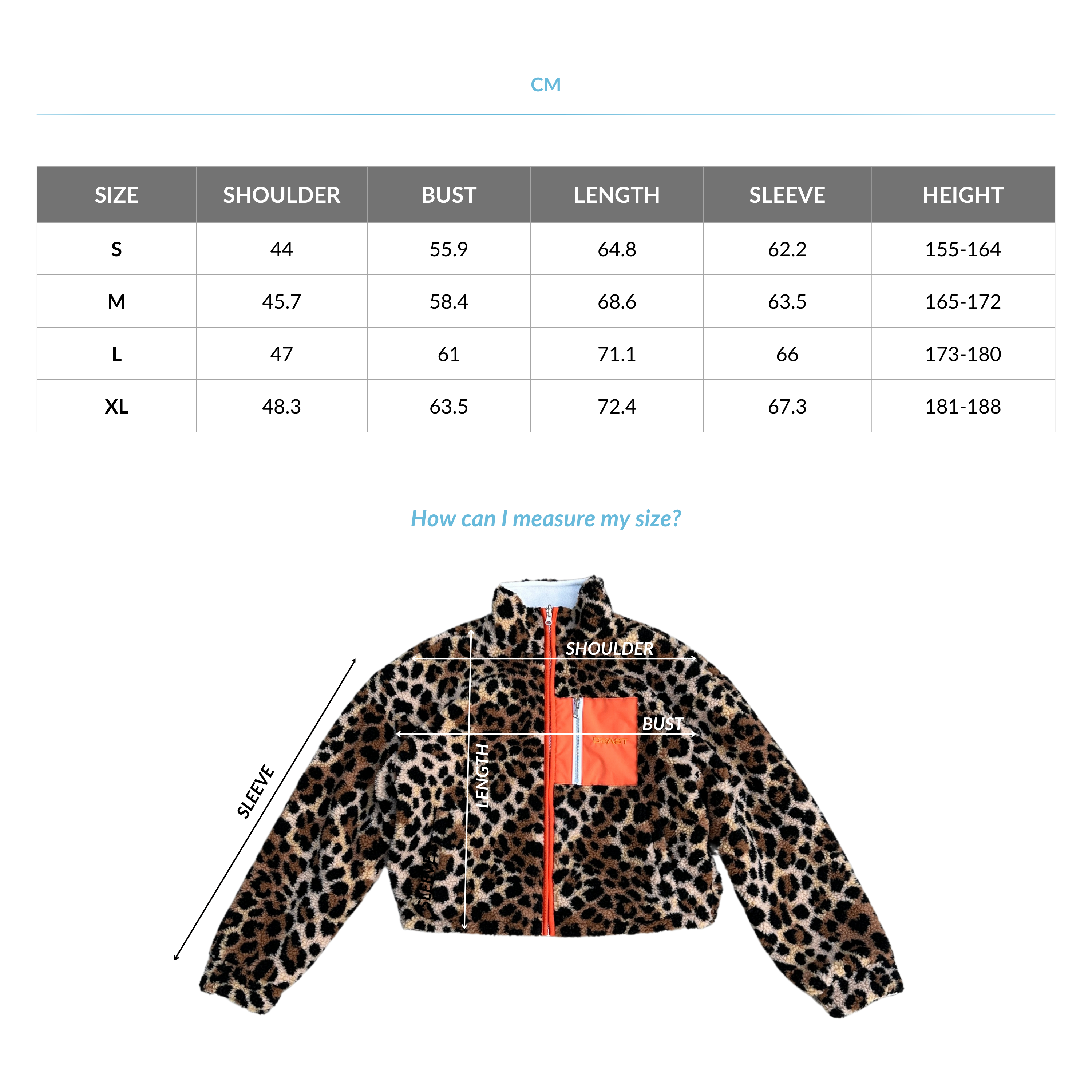 Leopard Fleece Jacket