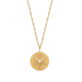 Gold Mandala Necklace CoastBcn